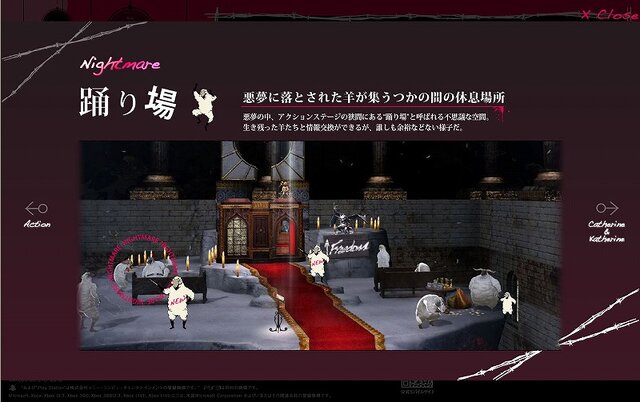 『キャサリン』悪夢のなかには「告解の部屋」がある