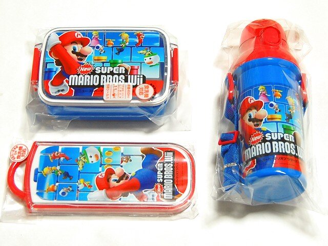 マリオと楽しいランチライムを！「マリオのランチグッズ」・・・週刊マリオグッズコレクション第123回