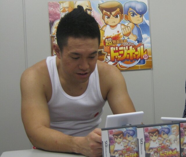 「くにお」と「りき」が編集部を襲う! 『超熱血高校くにおくん ドッジボール部』