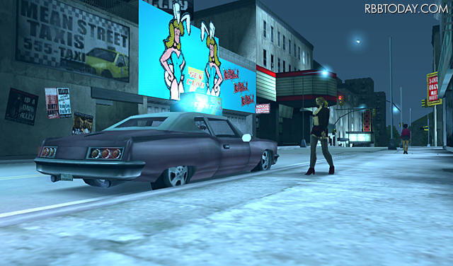 グランド・セフト・オート3プレイ画面
