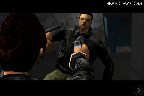 グランド・セフト・オート3プレイ画面