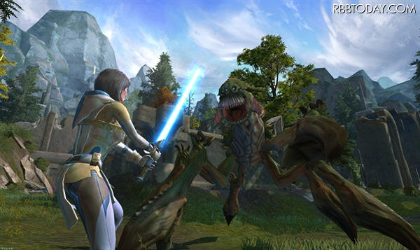 Star Wars: The Old Republicのプレイ画面