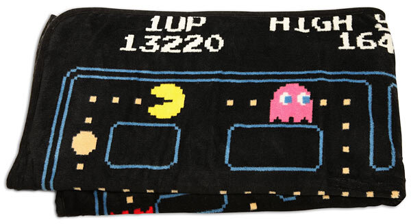Pac-Man Fleece Blanket