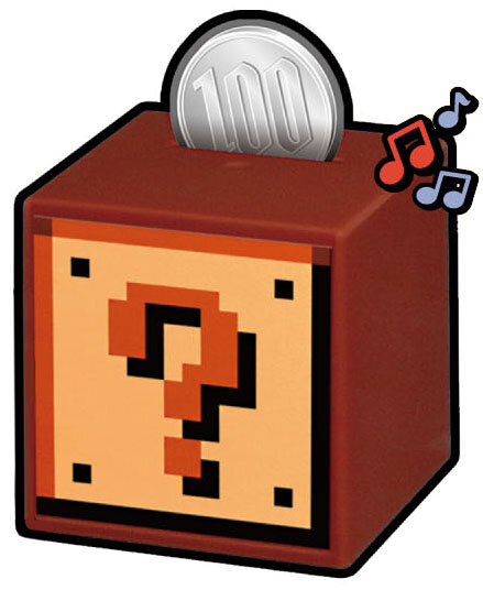 ブロックをモチーフにした「スーパーマリオ サウンドバンク レトロ」8月14日発売