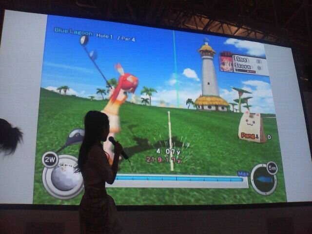 Wii『スイングゴルフ　パンヤ』 イベントレポート