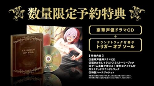 『ソールトリガー』体験版配信スタート ― Twitterでタンブラーが当たるキャンペーンも