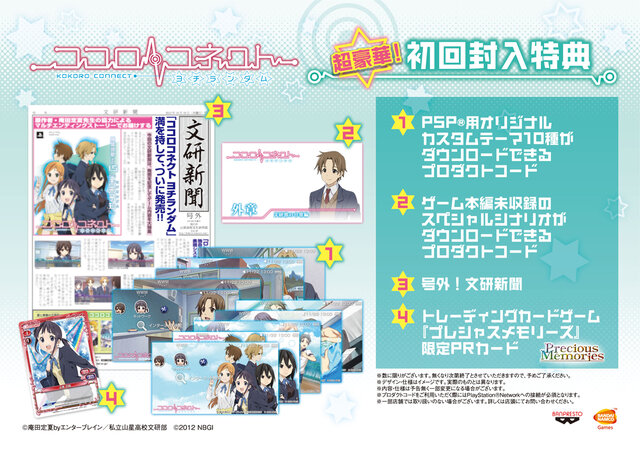 『ココロコネクト ヨチランダム』初回封入特典詳細