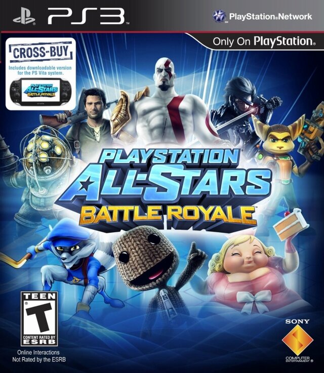 PS3版『プレイステーション オールスター・バトルロイヤル』パッケージ