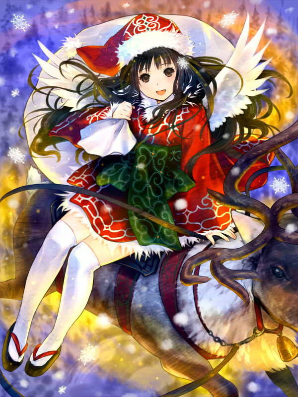 黒絵巻「聖人見習い・凛」イラスト：双羽純