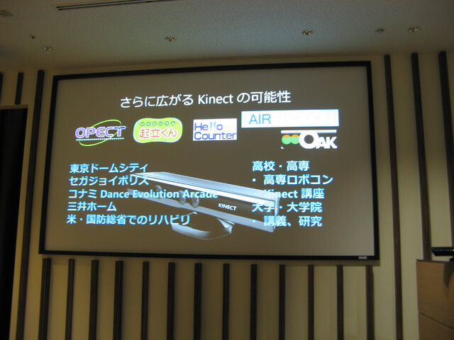 頻繁に行われるアップデートにより、「Kinect for Windows」はさまざまな用途で活用されています