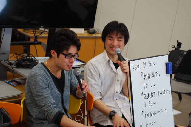 会場の様子はUstreamで配信され、企画やチーム紹介なども行われました。