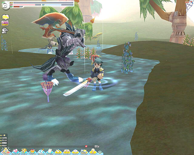『シールオンライン』高難易度の新フィールド「エステロン湖」
