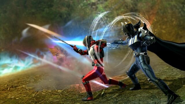 『仮面ライダー バトライド・ウォー』放映中の「仮面ライダーウィザード」から「オールドラゴン」参戦