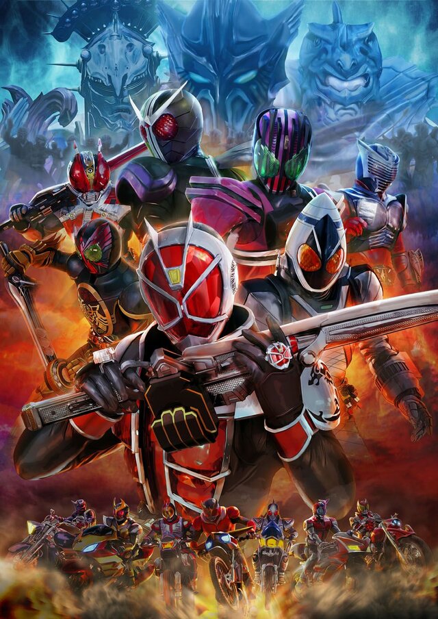 『仮面ライダー バトライド・ウォー』放映中の「仮面ライダーウィザード」から「オールドラゴン」参戦