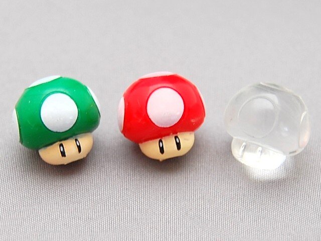3種類のキノコ