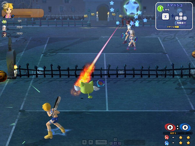 今夏、無料オンラインテニス『まじかる☆スマッシュ』が登場