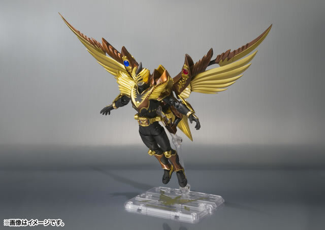 時を支配する「仮面ライダーオーディン」がS.H.Figuartsに登場、ゴルトフェニックスも付属