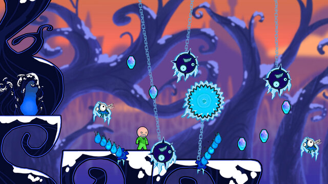 これは全てのアクションゲーマー達への挑戦状だ！横スクロールアクションゲーム『Cloudberry Kingdom』の発売日が決定