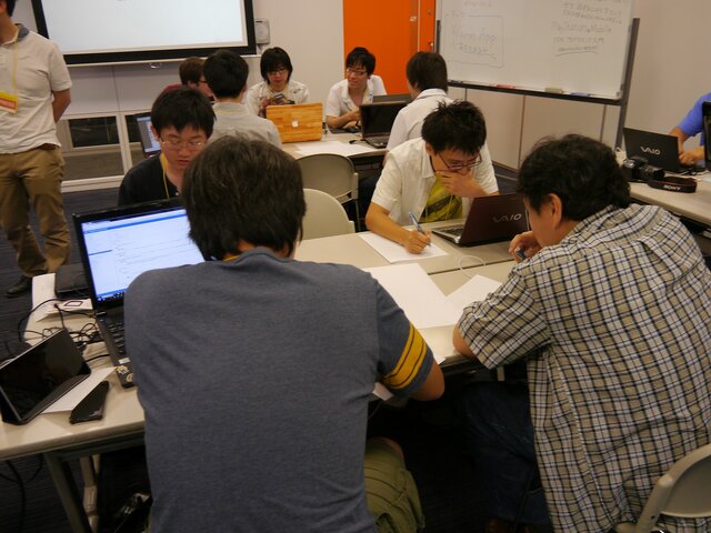 SCEがサポーター兼参加者として全面バックアップ!?「PlayStation Mobile GameJam 2013 Summer」1日目レポート