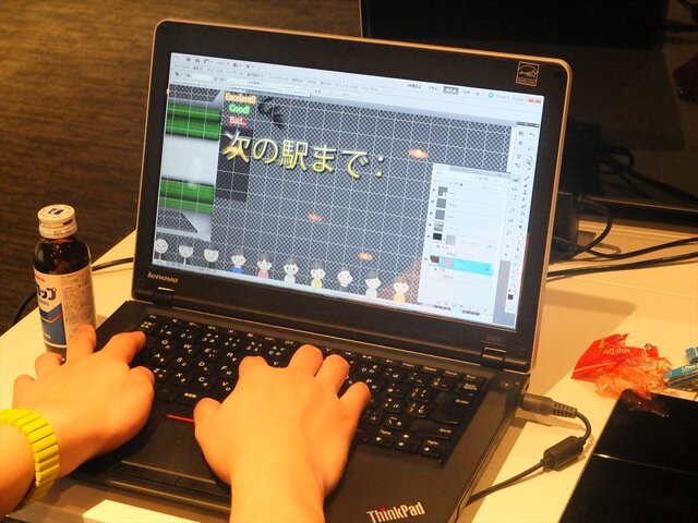 ほぼ徹夜の追い込みで完成を目指す！「PlayStation Mobile GameJam 2013 Summer」2日目中間発表レポート