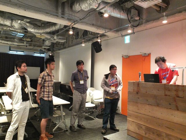 ほぼ徹夜の追い込みで完成を目指す！「PlayStation Mobile GameJam 2013 Summer」2日目中間発表レポート