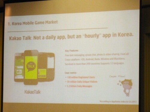 【カジュアルコネクトアメリカ2013】韓国のスマホゲーム市場で成功したい？それならKakao Gameに参入しよう・・・9割のユーザーが