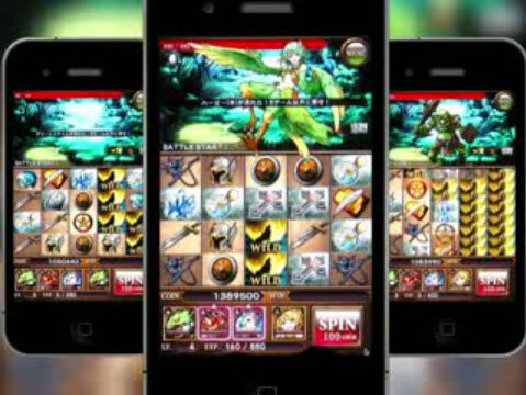スロット＋RPG、新機軸ゲームがスマホ向けに登場