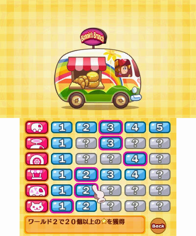 さまざまなステージを用意