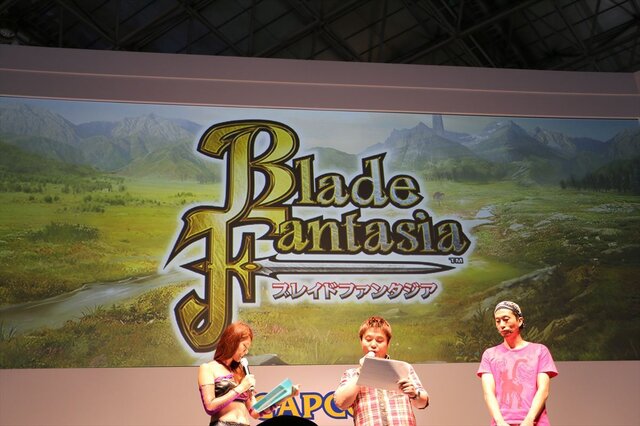 【東京ゲームショウ2013】『DmC』『逆裁5』江城P×『ブレス』池原Dがおくる本格RPG『ブレイドファンタジア』9月26日配信へ