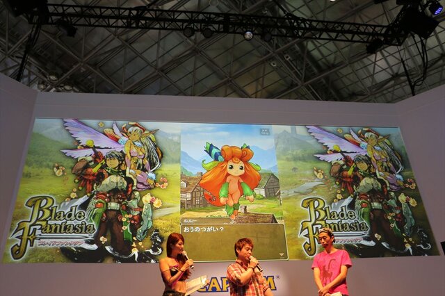 【東京ゲームショウ2013】『DmC』『逆裁5』江城P×『ブレス』池原Dがおくる本格RPG『ブレイドファンタジア』9月26日配信へ