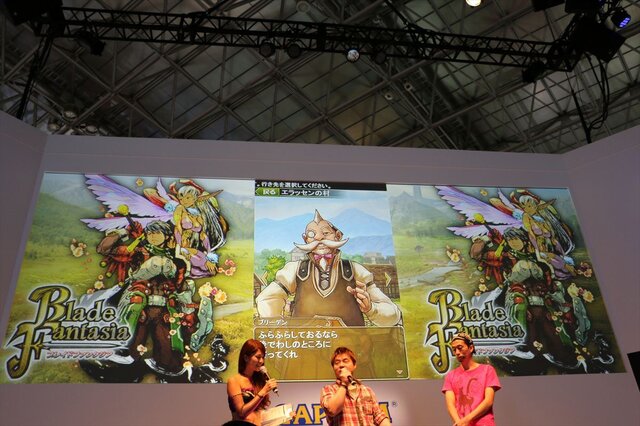 【東京ゲームショウ2013】『DmC』『逆裁5』江城P×『ブレス』池原Dがおくる本格RPG『ブレイドファンタジア』9月26日配信へ