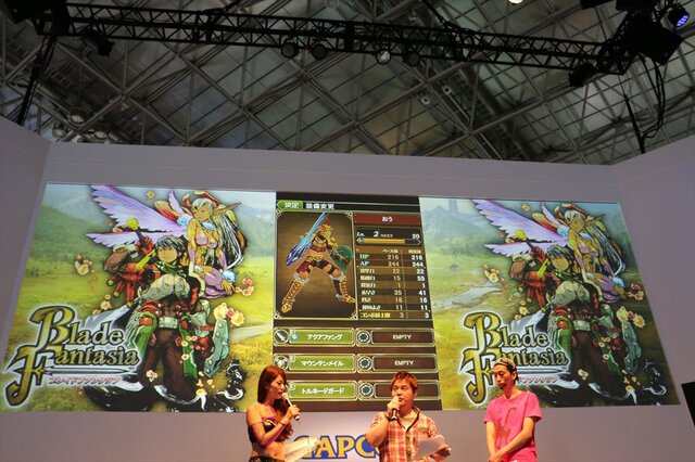 【東京ゲームショウ2013】『DmC』『逆裁5』江城P×『ブレス』池原Dがおくる本格RPG『ブレイドファンタジア』9月26日配信へ