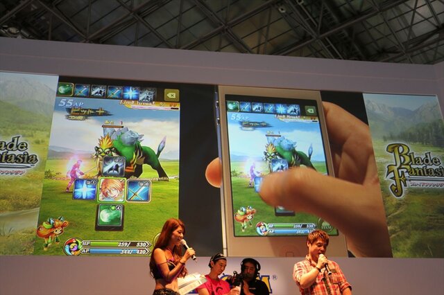 【東京ゲームショウ2013】『DmC』『逆裁5』江城P×『ブレス』池原Dがおくる本格RPG『ブレイドファンタジア』9月26日配信へ