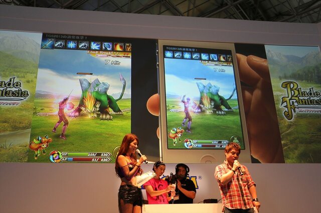 【東京ゲームショウ2013】『DmC』『逆裁5』江城P×『ブレス』池原Dがおくる本格RPG『ブレイドファンタジア』9月26日配信へ