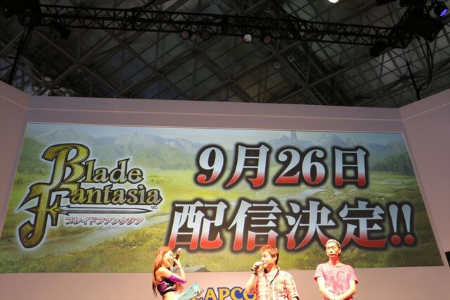 【東京ゲームショウ2013】『DmC』『逆裁5』江城P×『ブレス』池原Dがおくる本格RPG『ブレイドファンタジア』9月26日配信へ