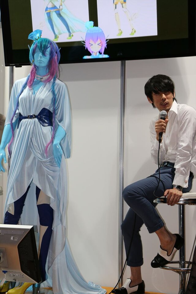 【東京ゲームショウ2013】VOCALOID蒼姫ラピスとハイファッションの融合、その未来と可能性