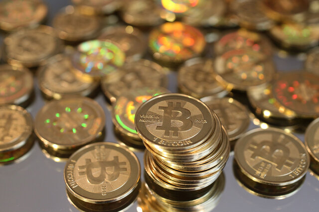 仮想通貨の「ビットコイン」 写真提供:Getty Images
