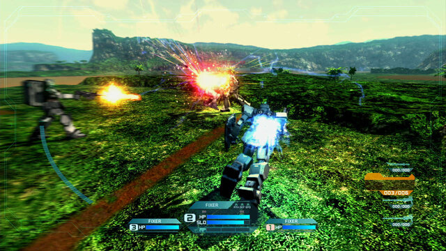 3機編成のMSを任意でローテーション可能 ─ 『機動戦士ガンダム外伝 ミッシングリンク』ハイスピードアクションと映像美が融合