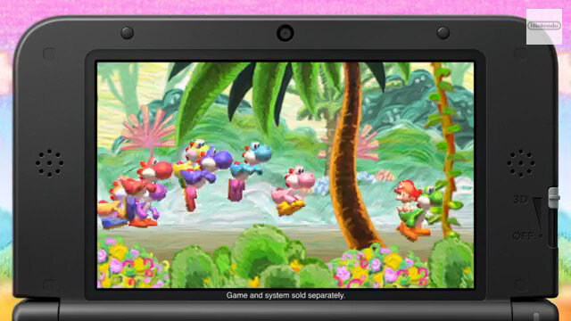 あのコウノトリさんも登場する、3DSソフト『ヨッシー New アイランド』海外向け新トレイラー映像