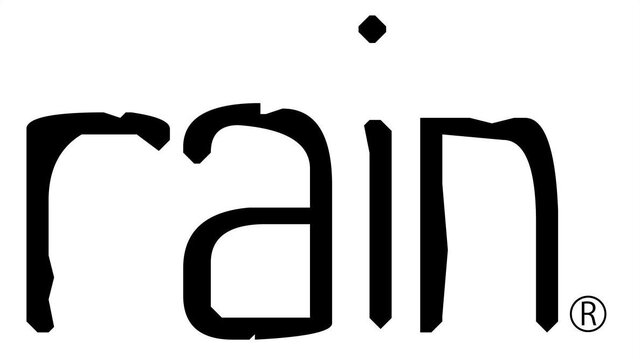 『rain』ロゴ