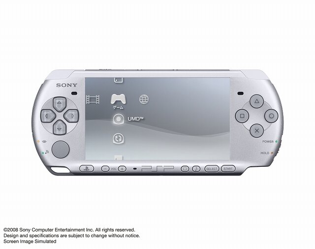 新型PSP：正式発売日は10月16日、価格は19,800円