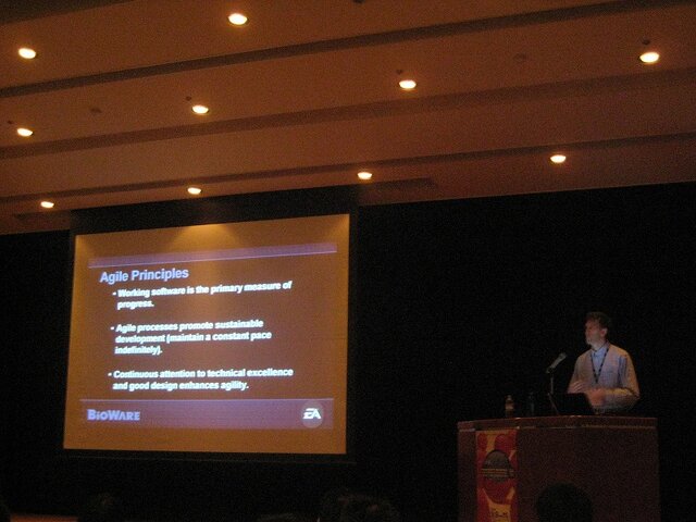 【CEDEC 2008】BioWareの技術者が「最新の米国ゲーム開発プロセス」を紹介