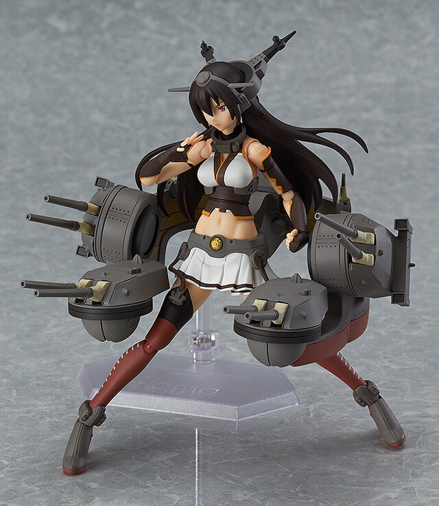 長門型1番艦「長門」のfigmaフィギュア ― 被弾時の「中破顔」や、着脱可能な「艤装」などの仕様を確認