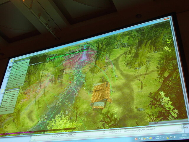 【CEDEC 2014】『新生FF XIV』の環境音はこうして作られた！　社内開発環境と共にテクニックが惜しみなく披露