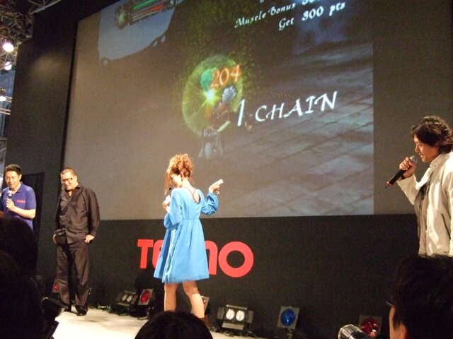 【TGS2008】 Wii『アルゴスの戦士 マッスルインパクト』ステージイベント