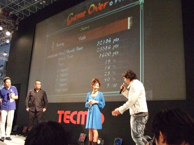 【TGS2008】 Wii『アルゴスの戦士 マッスルインパクト』ステージイベント
