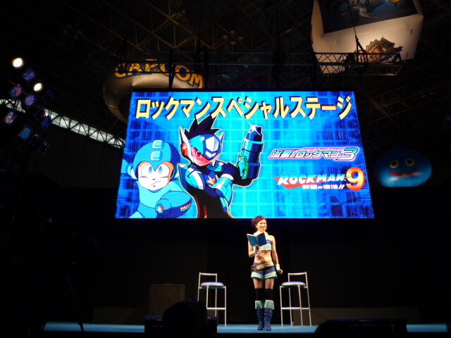 【TGS2008】二次創作を公認する『ロックマン9』、公式に「違法な改造感」を提供する『流星のロックマン3』