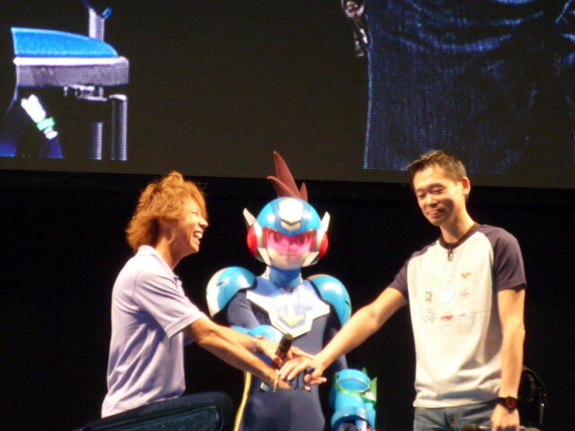 【TGS2008】二次創作を公認する『ロックマン9』、公式に「違法な改造感」を提供する『流星のロックマン3』
