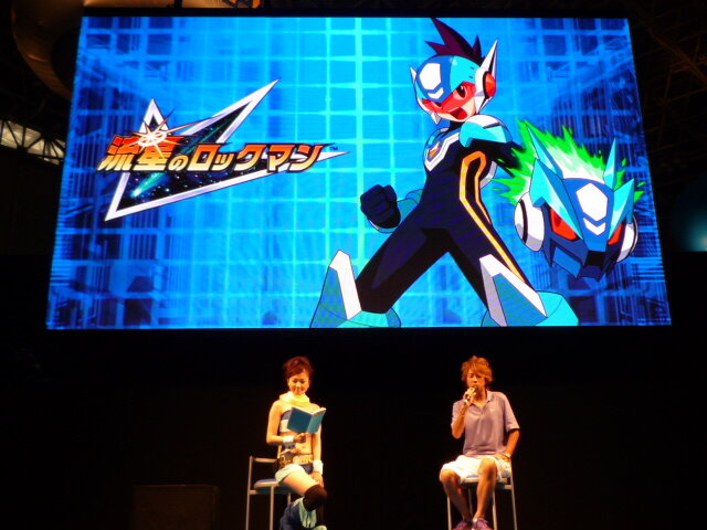 【TGS2008】二次創作を公認する『ロックマン9』、公式に「違法な改造感」を提供する『流星のロックマン3』