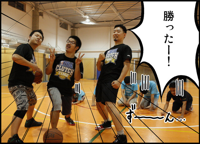 『NBA CLUTCH TIME』開発チームとインサイド編集部がバスケでガチンコ勝負！ユニフォーム＆広告掲載権を勝ち取れるか！